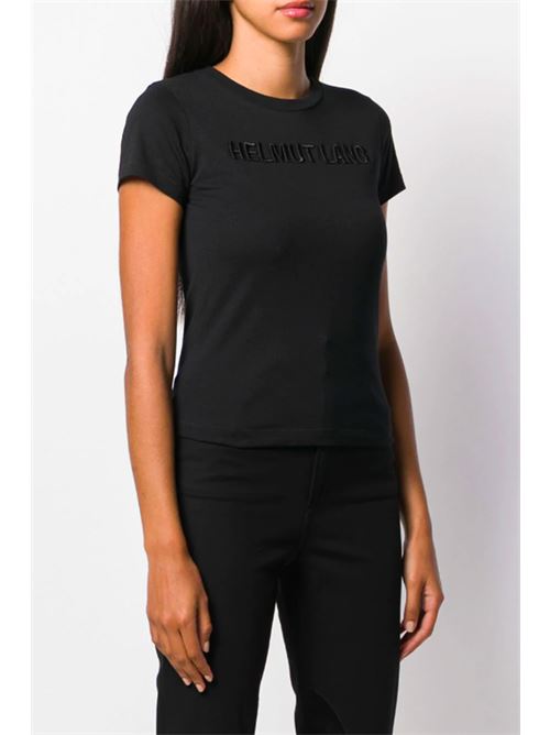 T-shirt con logo ricamato HELMUT LANG | J06DW502XNU